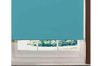 ColourMatch 5ft Blackout Roller Blind - Jellybean Blue.